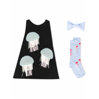 WAUW CAPOW by BANGBANG Vestido Floating Jellyfish - Preto
