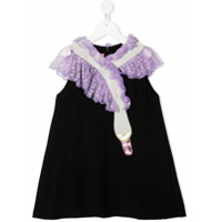 WAUW CAPOW by BANGBANG Vestido Victoria com aplicações - Preto