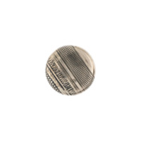 Werkstatt:München Broche com textura - Prateado