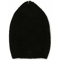 Werkstatt:München Gorro de tricô canelado - Preto