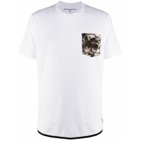 White Mountaineering Camiseta com bolso - Branco