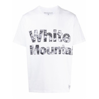 White Mountaineering Camiseta com estampa de logo - Branco