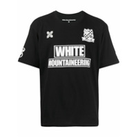 White Mountaineering Camiseta WM Football - Preto