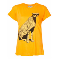 Wildfox Camiseta com estampa de leopardo - Amarelo