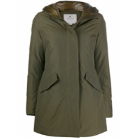 Woolrich Casaco com fechamento oculto - Verde