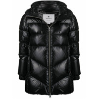 Woolrich Casaco matelassê com zíper - Preto