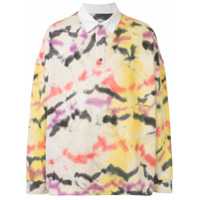 Wooyoungmi Camisa polo tie-dye de algodão - Amarelo