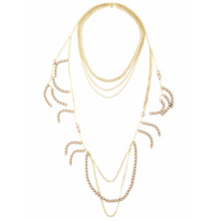 Wouters & Hendrix Colar 'Holiday' com cristais Swarovski - Metálico