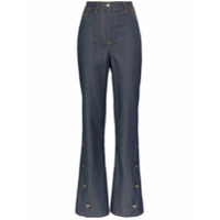 Wright Le Chapelain Calça jeans flare - Azul