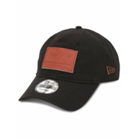 Yohji Yamamoto Boné com patch de logo - Preto
