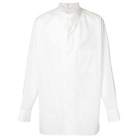 Yohji Yamamoto Camisa mangas longas - Branco