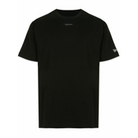 Yohji Yamamoto Camiseta com logo bordado - Preto