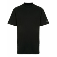 Yohji Yamamoto Camiseta slim com mangas curtas - Preto