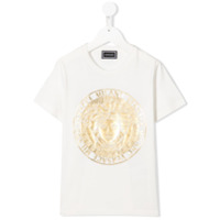 Young Versace Camiseta com estampa Medusa - Branco