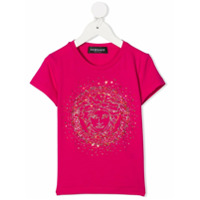 Young Versace Camiseta com estampa Medusa - Rosa