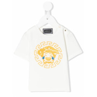 Young Versace Camiseta Medusa com estampa de emoji - Branco