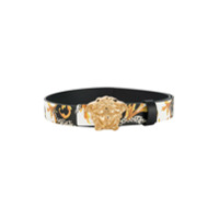 Young Versace Cinto com estampa barroca - Preto