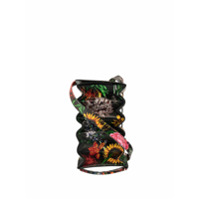 Y/Project Bolsa com estampa floral Accordion - Preto