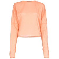 Y/Project Camiseta mangas longas de pinguim - Laranja