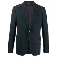 Z Zegna Blazer com abotoamento simples - Azul