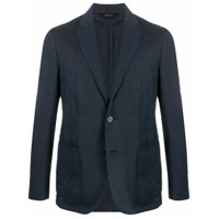 Z Zegna Blazer esportivo dois botões - Azul