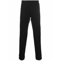 Z Zegna Calça com listras na lateral - Preto