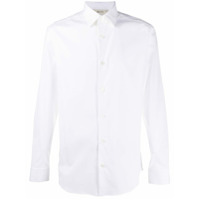 Z Zegna Camisa clássica com abotoamento - Branco