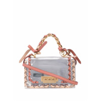Zac Zac Posen Bolsa mini com corrente Earthette - Branco