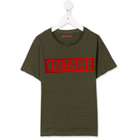 Zadig & Voltaire Kids Camiseta Kita listrada - Verde