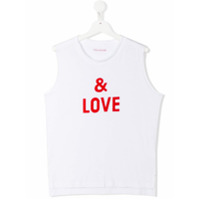 Zadig & Voltaire Kids Camiseta & Love Muscle - Branco