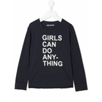 Zadig & Voltaire Kids Camiseta mangas longas Anie - Azul