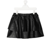 Zadig & Voltaire Kids Saia com babados - Preto