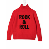 Zadig & Voltaire Kids Suéter Beth Rock & Roll - Vermelho