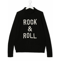 Zadig & Voltaire Kids Suéter Rock&Roll - Preto