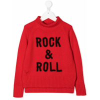 Zadig & Voltaire Kids Suéter Rock&Roll - Vermelho