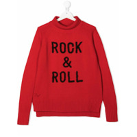 Zadig & Voltaire Kids Suéter Rock&Roll - Vermelho