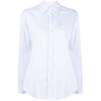 Zadig&Voltaire Camisa Tais com recorte posterior - Azul