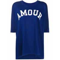 Zadig&Voltaire Camiseta com estampa Amour - Azul