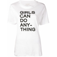 Zadig&Voltaire Camiseta Girls Can Do Anything - Branco