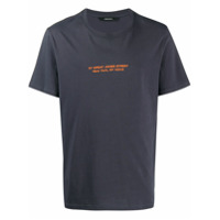 Zadig&Voltaire Camiseta mangas curtas com estampa - Cinza