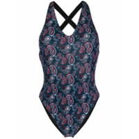 Zadig&Voltaire Maiô com estampa paisley - Azul