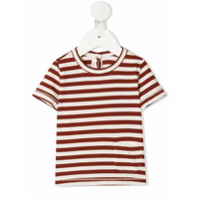 Zhoe & Tobiah Camiseta com estampa listrada - Vermelho