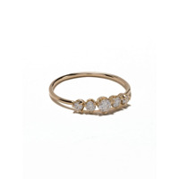 Zoë Chicco Anel de ouro 14 k com diamante - YELLOW GOLD