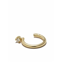 Zoë Chicco Ear cuff de ouro 14k com diamante - YELLOW GOLD