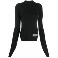 1017 ALYX 9SM Suéter com patch de logo - Preto