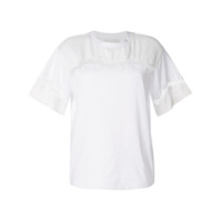 3.1 Phillip Lim Camisa com detalhe de renda - Branco