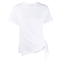 3.1 Phillip Lim Camiseta com amarração lateral - Branco