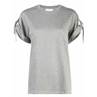 3.1 Phillip Lim Camiseta com amarrações - Cinza