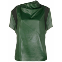 3.1 Phillip Lim CAPE TOP W SIDE SNAP - Verde