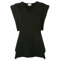 3.1 Phillip Lim SL SWEATER W SIDE CUTOUT - Preto